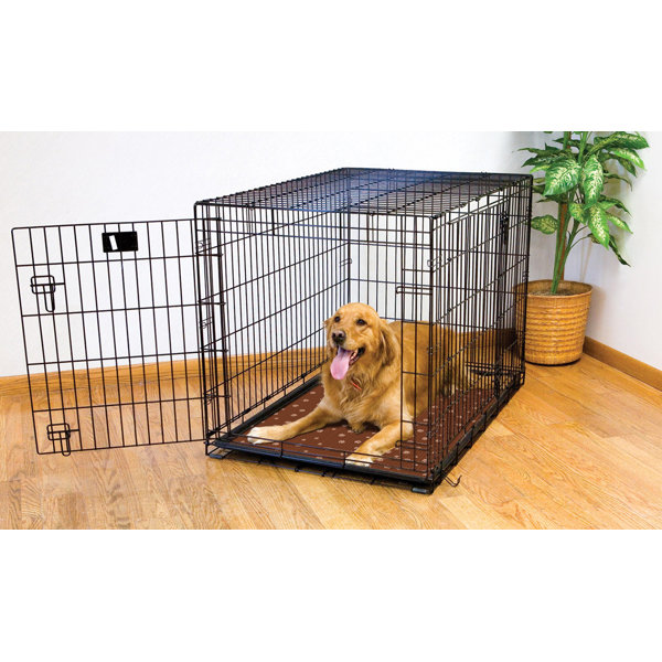 View of Tucker Murphy Pet™ Lauren Dog Crate Mat, Kennel Liner - Absorbent ...